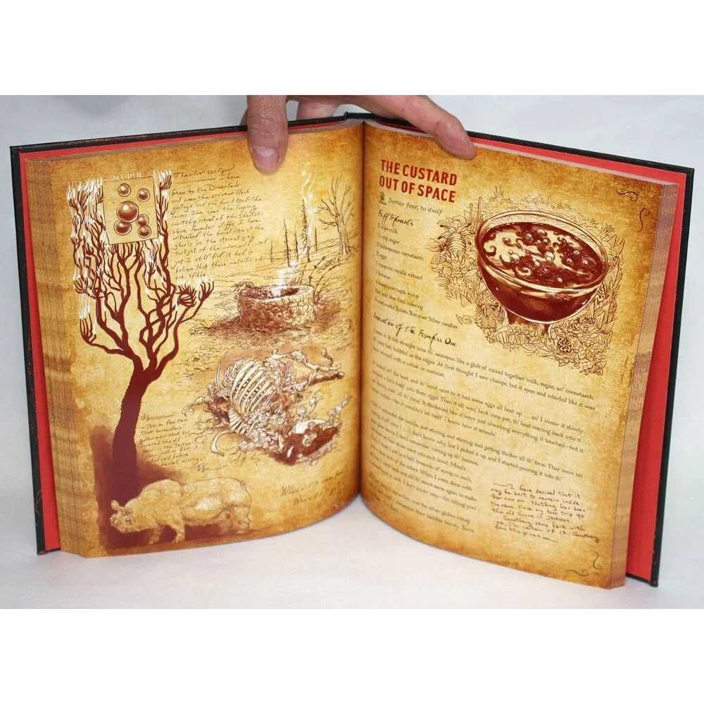NECRONOMNOMNOM Recipes & Rites Lore H.P. Lovecraft Mike Slater 2019 HC Cookbook